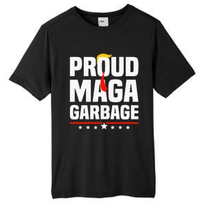 Proud Maga Garbage Trump 2024 Political Supporters Tall Fusion ChromaSoft Performance T-Shirt