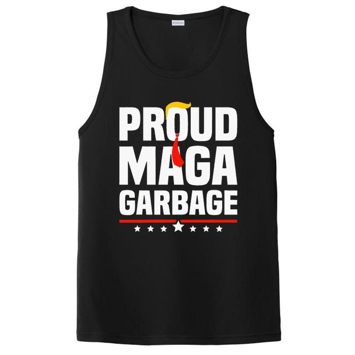 Proud Maga Garbage Trump 2024 Political Supporters PosiCharge Competitor Tank