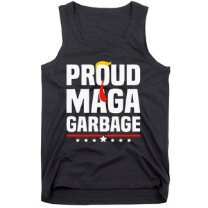 Proud Maga Garbage Trump 2024 Political Supporters Tank Top