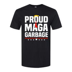 Proud Maga Garbage Trump 2024 Political Supporters Softstyle CVC T-Shirt