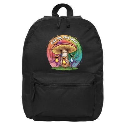 Pride Month Gay The Pray Away Lgbt Pride Month 16 in Basic Backpack