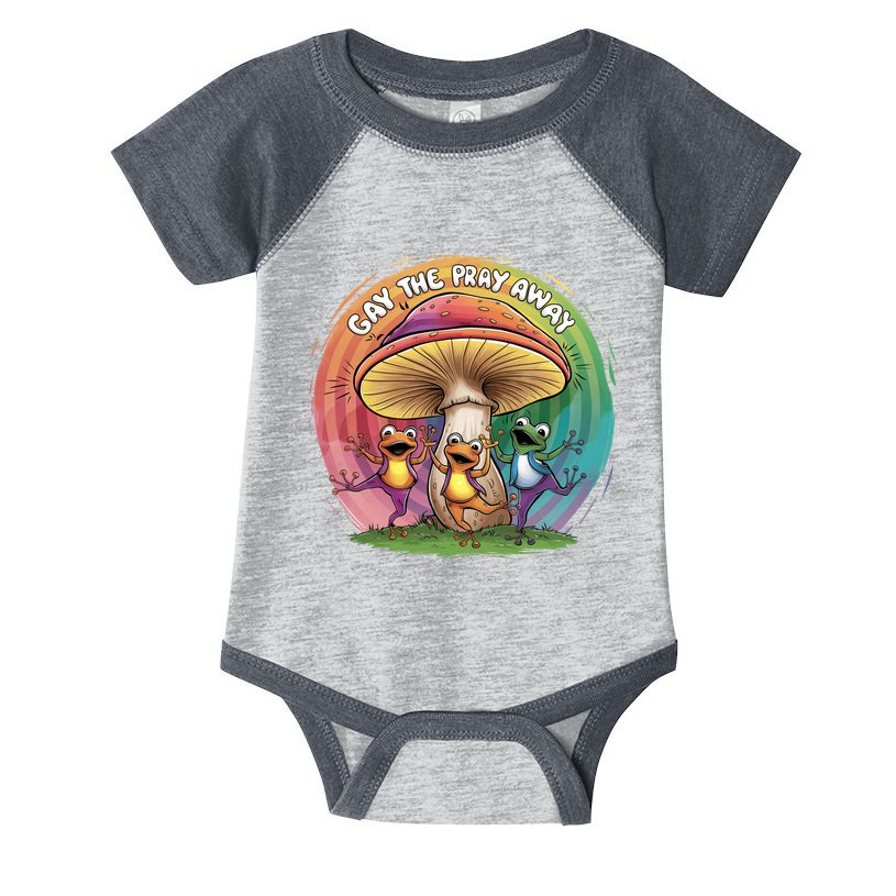Pride Month Gay The Pray Away Lgbt Pride Month Infant Baby Jersey Bodysuit