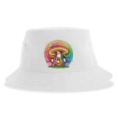 Pride Month Gay The Pray Away Lgbt Pride Month Sustainable Bucket Hat