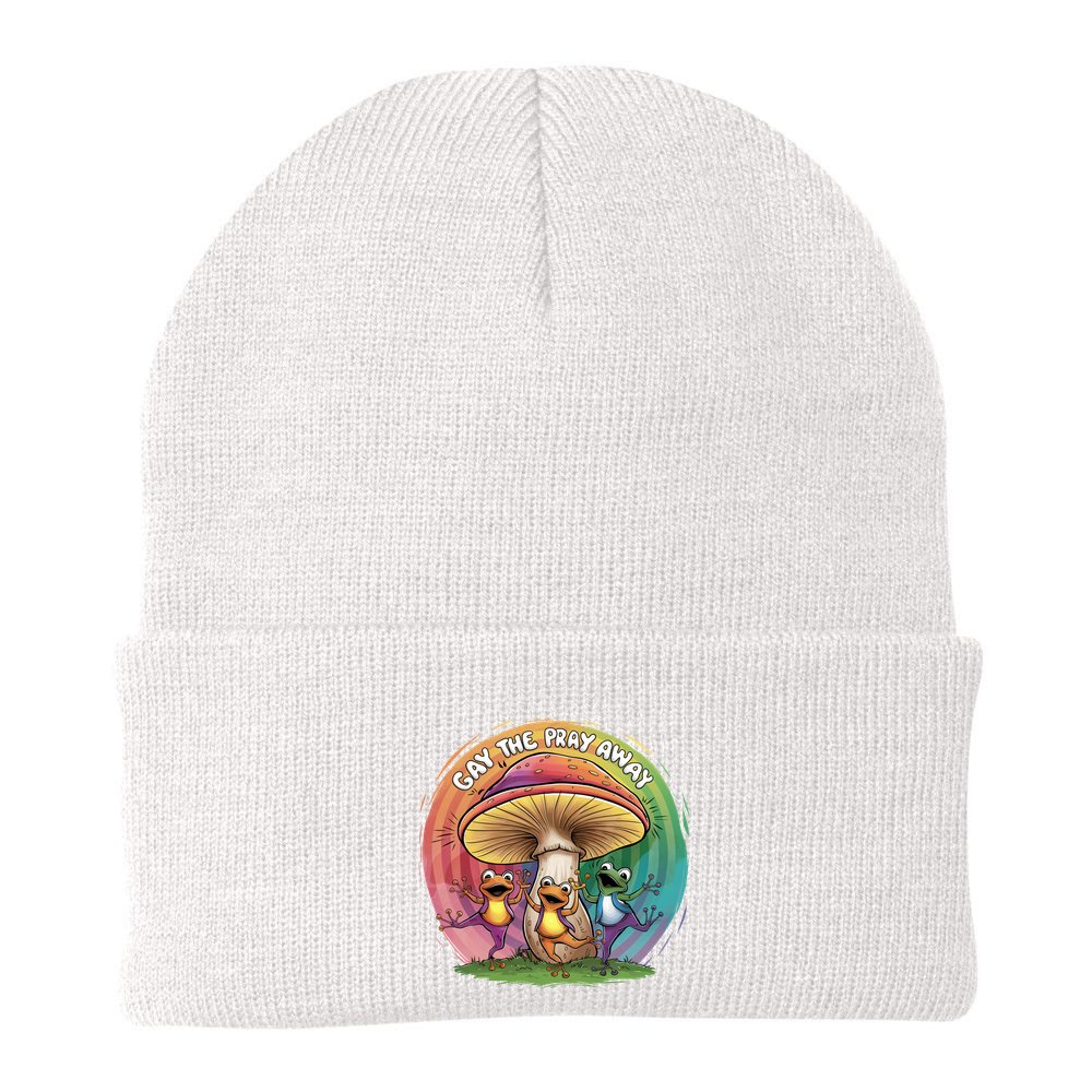 Pride Month Gay The Pray Away Lgbt Pride Month Beanie