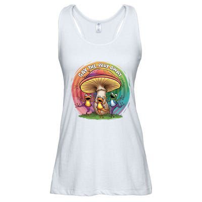 Pride Month Gay The Pray Away Lgbt Pride Month Ladies Essential Flowy Tank