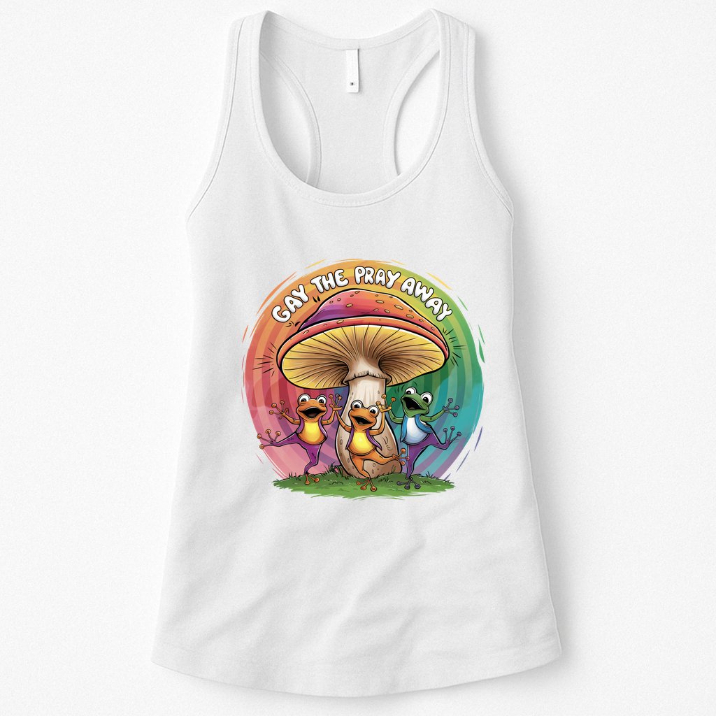 Pride Month Gay The Pray Away Lgbt Pride Month Womens Tank Top
