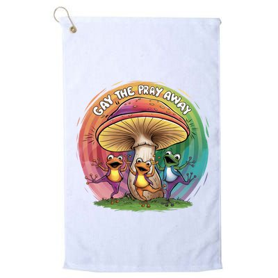 Pride Month Gay The Pray Away Lgbt Pride Month Golf Towel