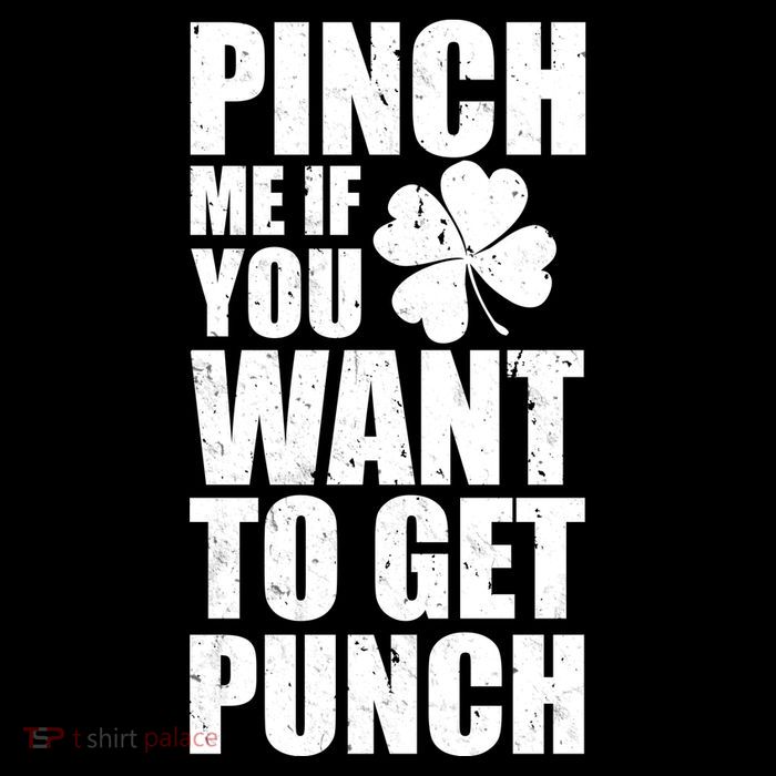 Pinch Me If You Want To Get Punch St Pattys Day Sustainable Beanie
