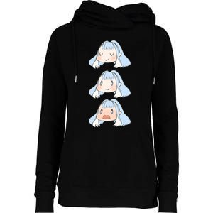 Pso2 Mocchiri Harriet Womens Funnel Neck Pullover Hood