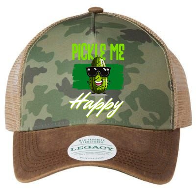 Pickle Me Happy Pickles Lover Great Gift Legacy Tie Dye Trucker Hat