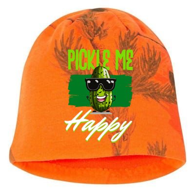 Pickle Me Happy Pickles Lover Great Gift Kati - Camo Knit Beanie