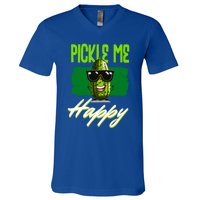 Pickle Me Happy Pickles Lover Great Gift V-Neck T-Shirt