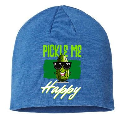 Pickle Me Happy Pickles Lover Great Gift Sustainable Beanie