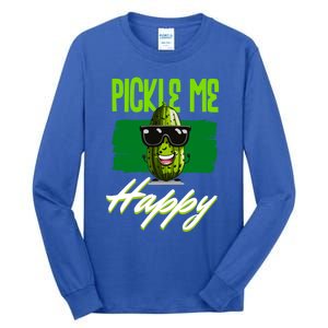 Pickle Me Happy Pickles Lover Great Gift Tall Long Sleeve T-Shirt