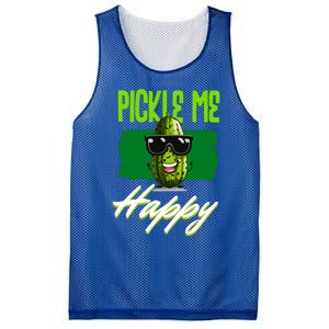 Pickle Me Happy Pickles Lover Great Gift Mesh Reversible Basketball Jersey Tank