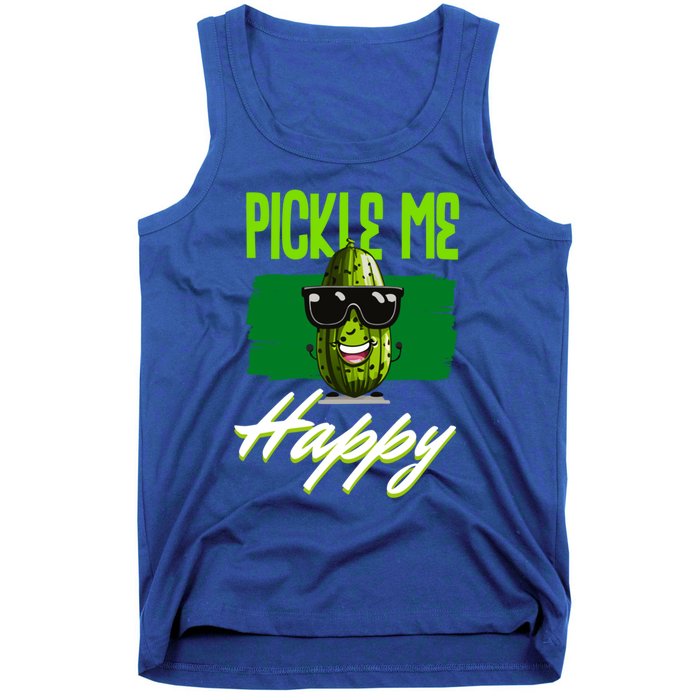 Pickle Me Happy Pickles Lover Great Gift Tank Top