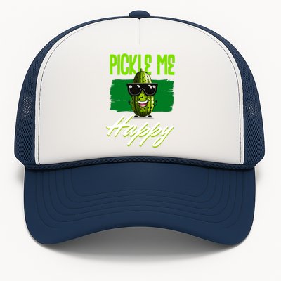 Pickle Me Happy Pickles Lover Great Gift Trucker Hat