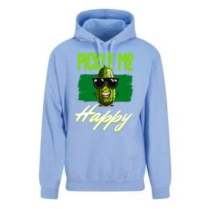 Pickle Me Happy Pickles Lover Great Gift Unisex Surf Hoodie