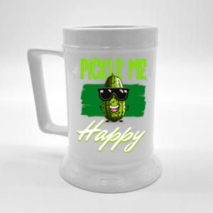 Pickle Me Happy Pickles Lover Great Gift Beer Stein