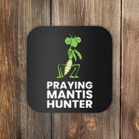 Praying Mantis Hunter Insect Lover Coaster