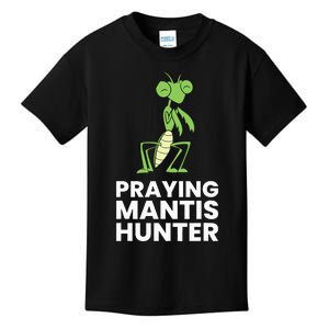 Praying Mantis Hunter Insect Lover Kids T-Shirt