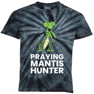 Praying Mantis Hunter Insect Lover Kids Tie-Dye T-Shirt