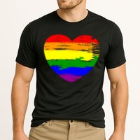 Pride Month Heart Distressed Performance Shirt