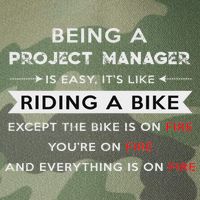 Project Manager Is Easy Funny Humor Legacy Tie Dye Trucker Hat