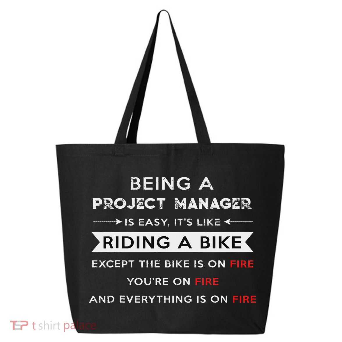 Project Manager Is Easy Funny Humor 25L Jumbo Tote
