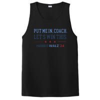 Put Me In Coach Let’S Win This Kamala Harris Walz Waltz 2024 Gift PosiCharge Competitor Tank