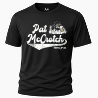 Pat McCrotch Irish Pub Leprechaun Funny St Patricks Day Cooling Performance Crew T-Shirt