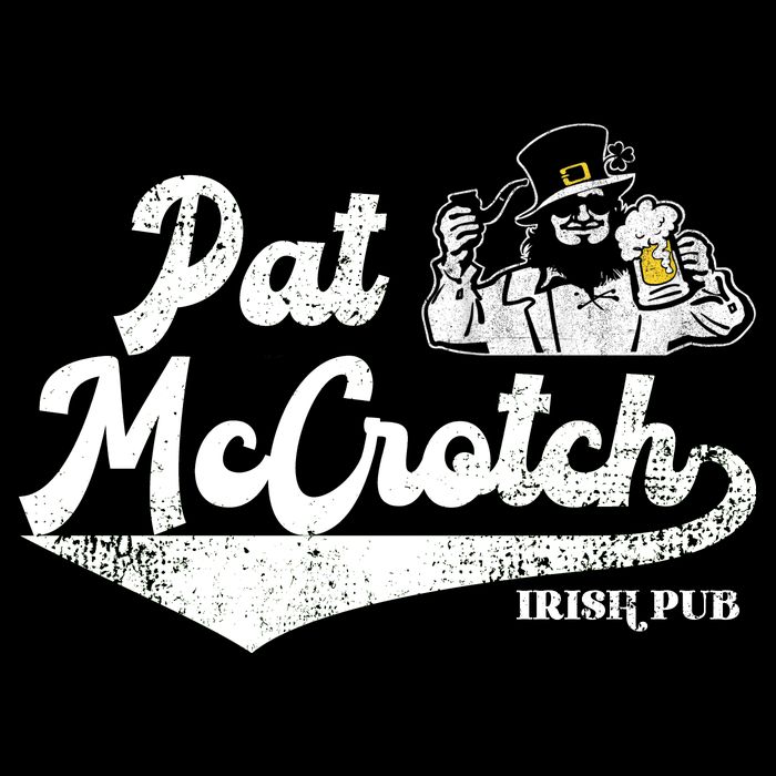 Pat McCrotch Irish Pub Leprechaun Funny St Patricks Day Cooling Performance Crew T-Shirt