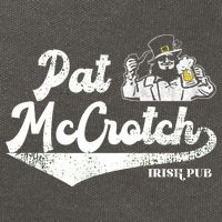 Pat McCrotch Irish Pub Leprechaun Funny St Patricks Day Cotton Canvas Backpack