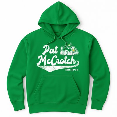 Pat McCrotch Irish Pub Leprechaun Funny St Patricks Day Hoodie
