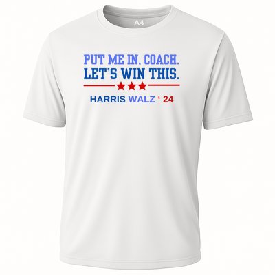 Put Me In Coach Lets Win This Tim Wa Lz Kamala Harris 2024 Cooling Performance Crew T-Shirt