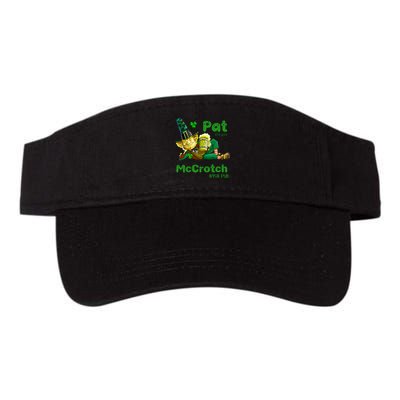 Pats Mccrotch Irish Pub Leprechaun Funny St Patricks Day Visor
