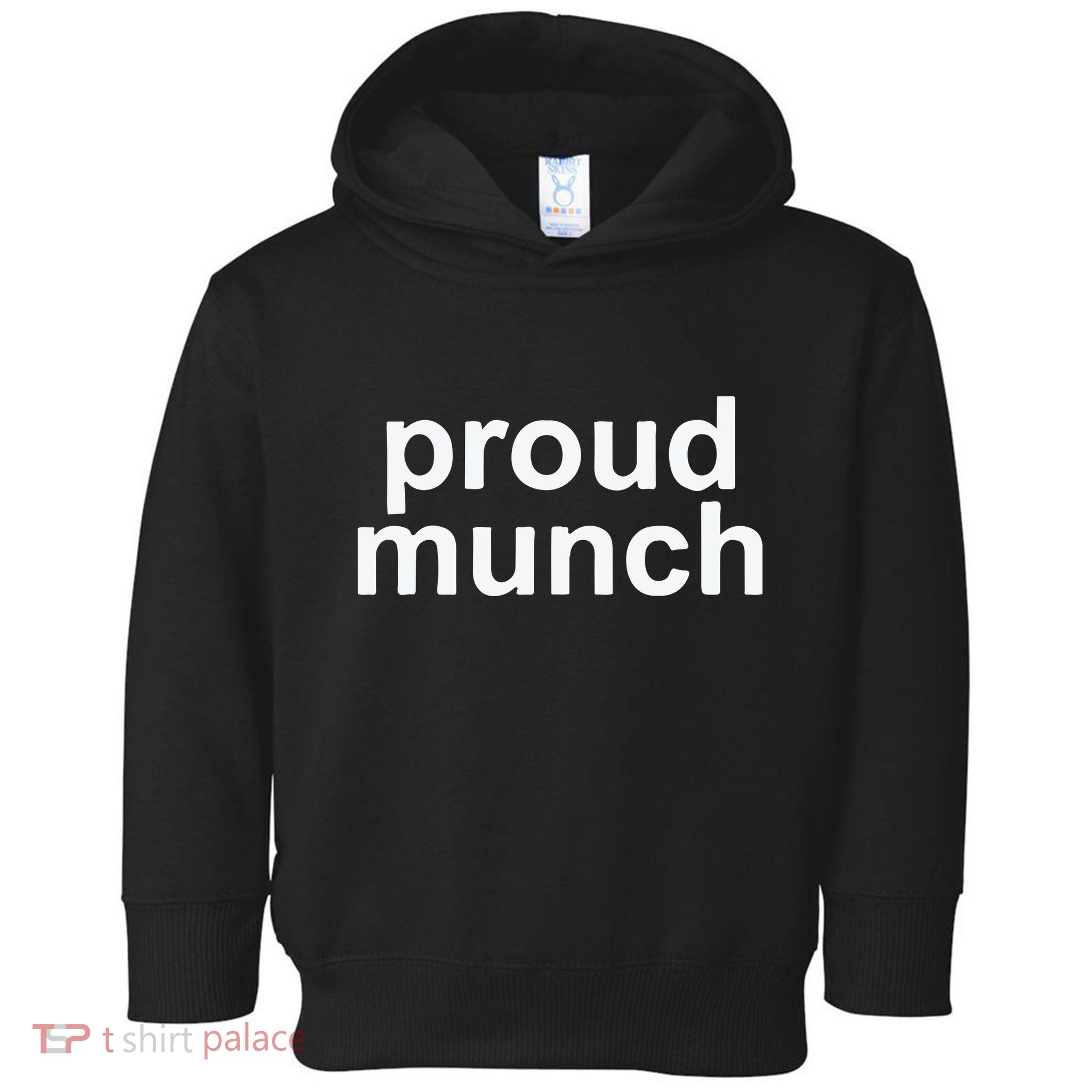 Proud Munch Ice Spice Munch Music Tiktok Funny Toddler Hoodie