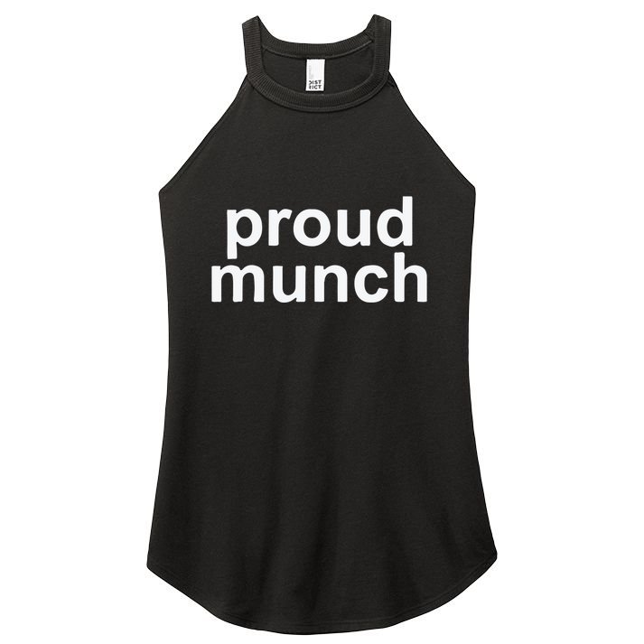 Proud Munch Ice Spice Munch Music Tiktok Funny Women's Perfect Tri Rocker Tank