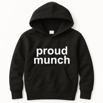 Proud Munch Ice Spice Munch Music Tiktok Funny Kids Hoodie