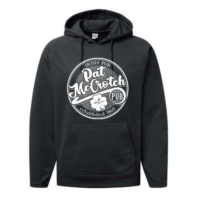 Pat McCrotch's Irish Pub St Patrick's Day Performance Fleece Hoodie