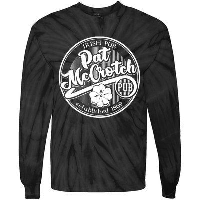 Pat McCrotch's Irish Pub St Patrick's Day Tie-Dye Long Sleeve Shirt