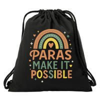 Paras Make It Possible Drawstring Bag