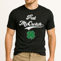 PAT McCROTCH Irish Pub Shamrock Funny St Patrick's Day Performance Shirt