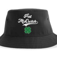 PAT McCROTCH Irish Pub Shamrock Funny St Patrick's Day Sustainable Bucket Hat