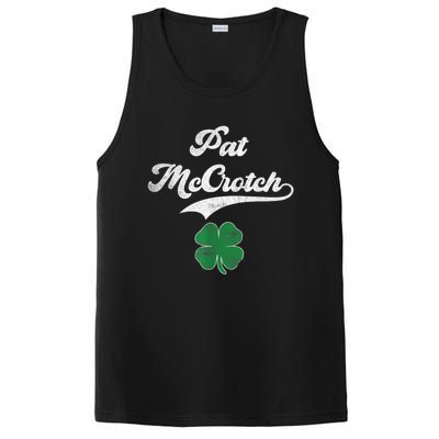 PAT McCROTCH Irish Pub Shamrock Funny St Patrick's Day PosiCharge Competitor Tank