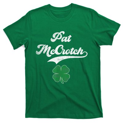 PAT McCROTCH Irish Pub Shamrock Funny St Patrick's Day T-Shirt