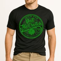 PAT McCROTCH Irish Pub Shamrock Funny St Patrick's Day Performance Shirt