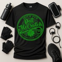 PAT McCROTCH Irish Pub Shamrock Funny St Patrick's Day Performance Shirt