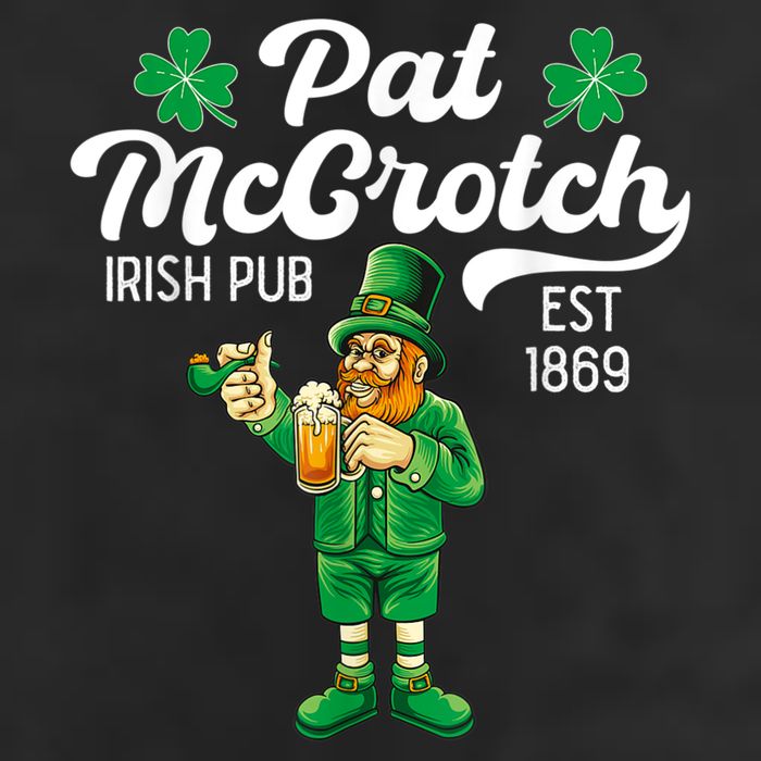 Pat Mccrotch Irish Pub Funny Leprechaun St Patricks Day Cool Comfort Performance Bucket Hat
