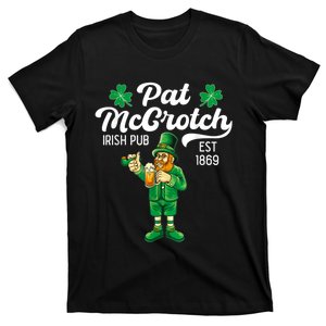 Pat Mccrotch Irish Pub Funny Leprechaun St Patricks Day T-Shirt